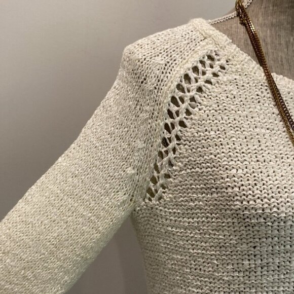 The Limited Creme Knit Sweater - Picture 6 of 16